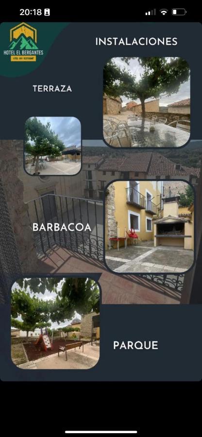 Hotel El Bergantes Zorita del Maestrazgo Екстериор снимка